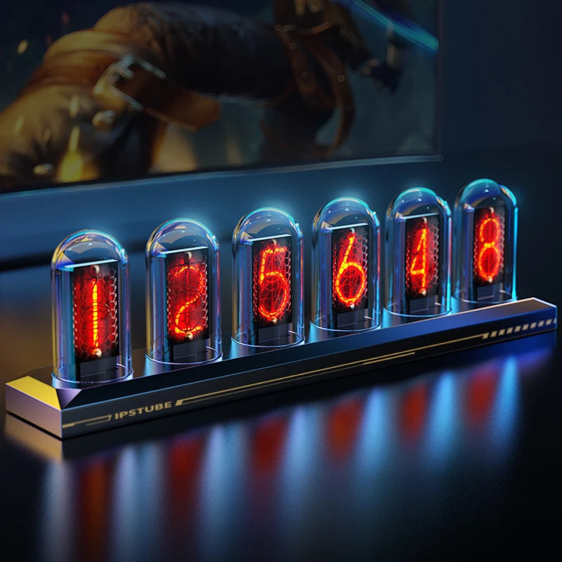 Reloj Nixie RGB personalizable