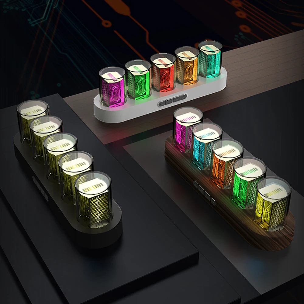 Diseño Nixie RGB Reloj