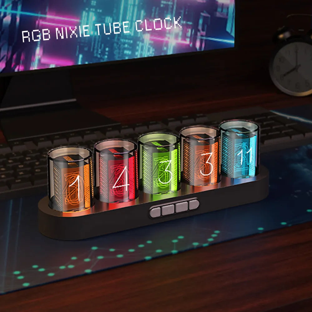 Diseño Nixie RGB Reloj