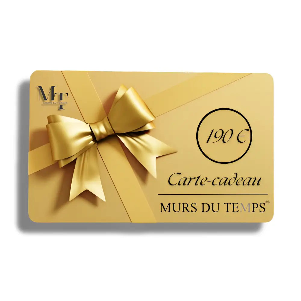 Carte-cadeau Murs du Temps - Carte cadeau - 190,00 €