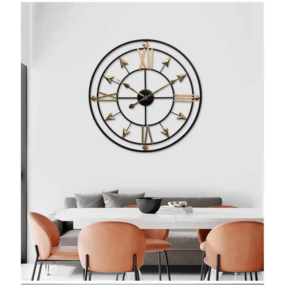 Horloge Murale Design en Métal - Horloges murales