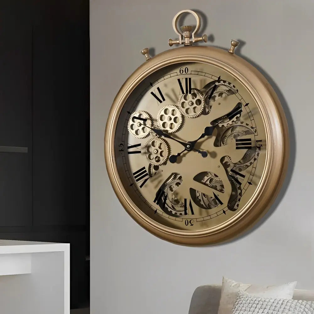 Horloge Murale Forme Montre Gousset - Horloges murales